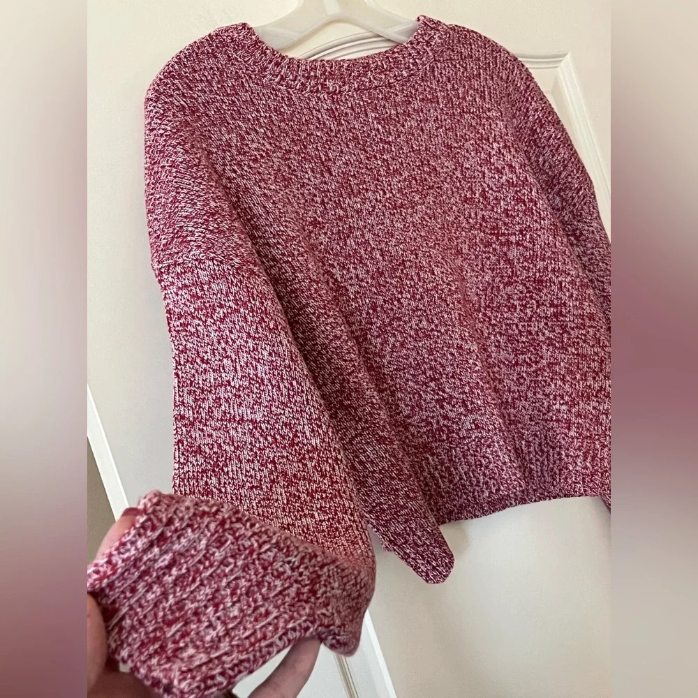 New! Pacsun Mauve Knit Long Sleeve Knit Sweater Women’s size Small - Picture 6 of 12